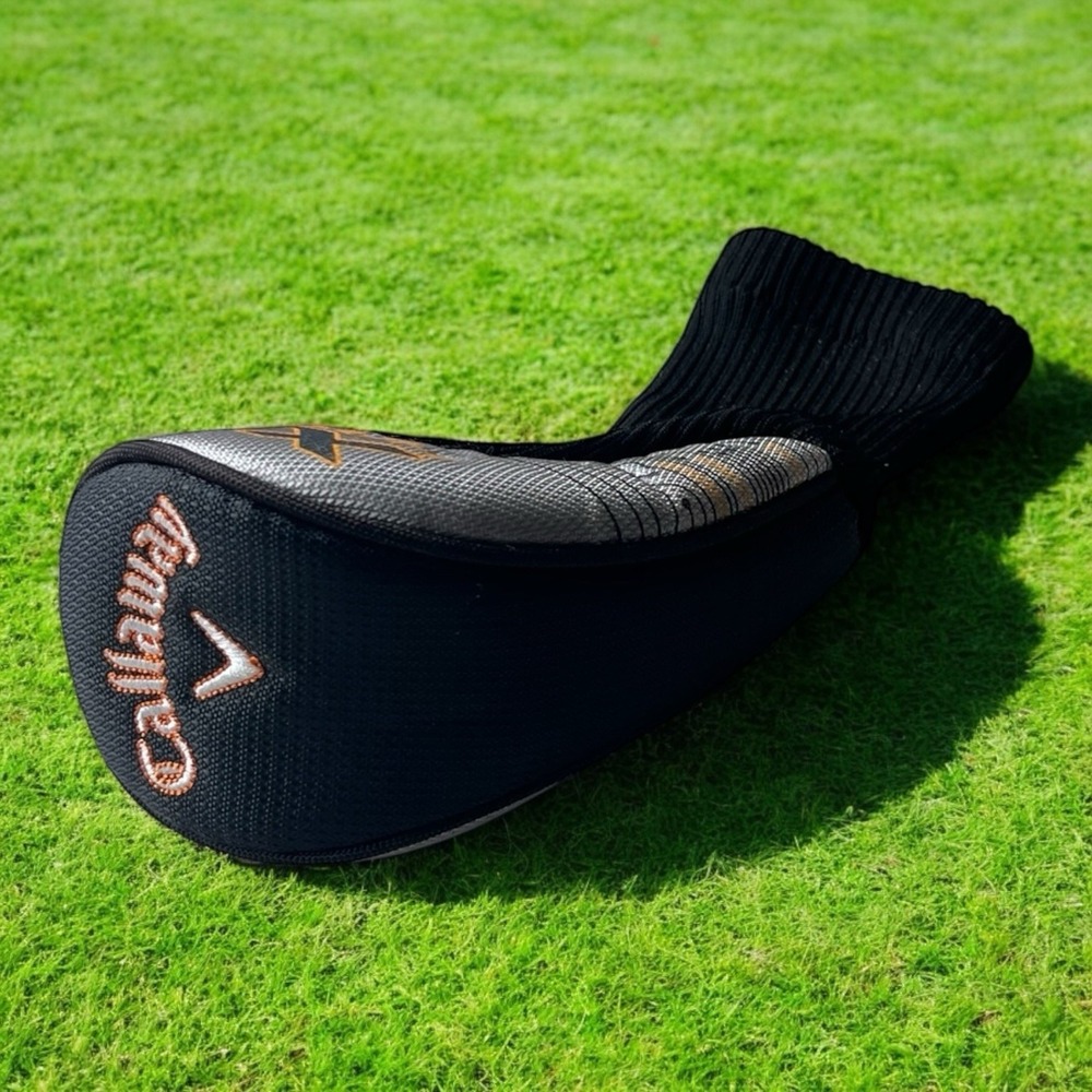 CALLAWAY XJ HOT 5H 5 HYBRID GOLF CLUB HEADCOVER HEAD COVER SOCK BLACK